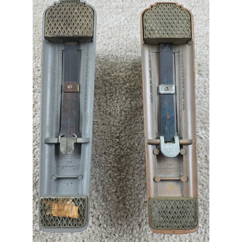 Swingline Stapler Lot Brown Gray Vintage Mid Century Modern Industrial Office